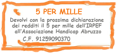 5 per mille IRPEF - Associazione Sci Handicap Abruzzo 